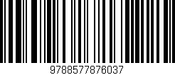 Código de barras (EAN, GTIN, SKU, ISBN): '9788577876037'