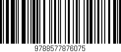 Código de barras (EAN, GTIN, SKU, ISBN): '9788577876075'