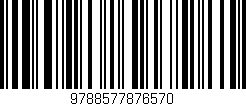 Código de barras (EAN, GTIN, SKU, ISBN): '9788577876570'