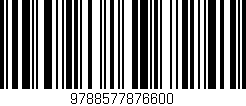 Código de barras (EAN, GTIN, SKU, ISBN): '9788577876600'