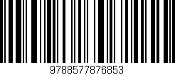 Código de barras (EAN, GTIN, SKU, ISBN): '9788577876853'