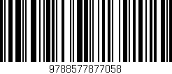 Código de barras (EAN, GTIN, SKU, ISBN): '9788577877058'