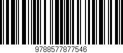 Código de barras (EAN, GTIN, SKU, ISBN): '9788577877546'