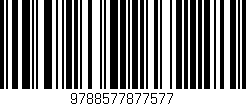 Código de barras (EAN, GTIN, SKU, ISBN): '9788577877577'
