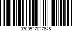 Código de barras (EAN, GTIN, SKU, ISBN): '9788577877645'