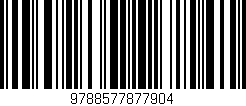 Código de barras (EAN, GTIN, SKU, ISBN): '9788577877904'