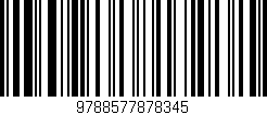 Código de barras (EAN, GTIN, SKU, ISBN): '9788577878345'