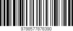 Código de barras (EAN, GTIN, SKU, ISBN): '9788577878390'