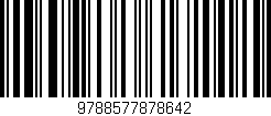 Código de barras (EAN, GTIN, SKU, ISBN): '9788577878642'