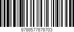 Código de barras (EAN, GTIN, SKU, ISBN): '9788577878703'