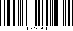 Código de barras (EAN, GTIN, SKU, ISBN): '9788577879380'