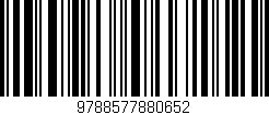 Código de barras (EAN, GTIN, SKU, ISBN): '9788577880652'