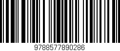 Código de barras (EAN, GTIN, SKU, ISBN): '9788577890286'