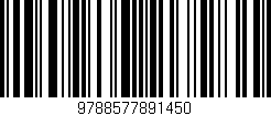 Código de barras (EAN, GTIN, SKU, ISBN): '9788577891450'