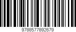 Código de barras (EAN, GTIN, SKU, ISBN): '9788577892679'