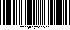 Código de barras (EAN, GTIN, SKU, ISBN): '9788577990238'