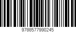 Código de barras (EAN, GTIN, SKU, ISBN): '9788577990245'