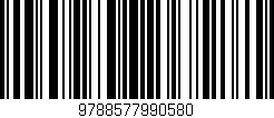 Código de barras (EAN, GTIN, SKU, ISBN): '9788577990580'