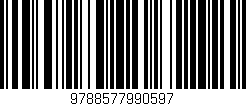 Código de barras (EAN, GTIN, SKU, ISBN): '9788577990597'
