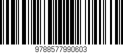 Código de barras (EAN, GTIN, SKU, ISBN): '9788577990603'