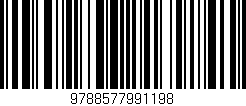 Código de barras (EAN, GTIN, SKU, ISBN): '9788577991198'