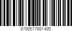 Código de barras (EAN, GTIN, SKU, ISBN): '9788577991495'