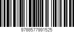 Código de barras (EAN, GTIN, SKU, ISBN): '9788577991525'