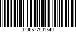 Código de barras (EAN, GTIN, SKU, ISBN): '9788577991549'