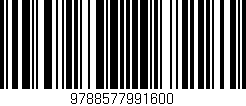 Código de barras (EAN, GTIN, SKU, ISBN): '9788577991600'