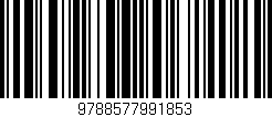 Código de barras (EAN, GTIN, SKU, ISBN): '9788577991853'
