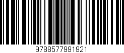 Código de barras (EAN, GTIN, SKU, ISBN): '9788577991921'