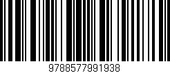 Código de barras (EAN, GTIN, SKU, ISBN): '9788577991938'