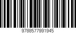 Código de barras (EAN, GTIN, SKU, ISBN): '9788577991945'