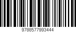 Código de barras (EAN, GTIN, SKU, ISBN): '9788577993444'