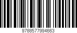 Código de barras (EAN, GTIN, SKU, ISBN): '9788577994663'
