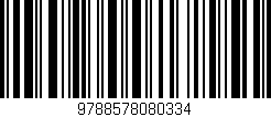 Código de barras (EAN, GTIN, SKU, ISBN): '9788578080334'