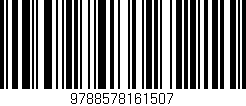 Código de barras (EAN, GTIN, SKU, ISBN): '9788578161507'