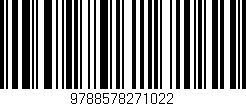 Código de barras (EAN, GTIN, SKU, ISBN): '9788578271022'