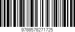 Código de barras (EAN, GTIN, SKU, ISBN): '9788578271725'
