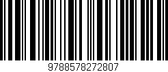 Código de barras (EAN, GTIN, SKU, ISBN): '9788578272807'