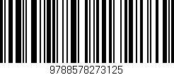 Código de barras (EAN, GTIN, SKU, ISBN): '9788578273125'