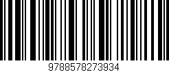 Código de barras (EAN, GTIN, SKU, ISBN): '9788578273934'