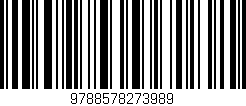 Código de barras (EAN, GTIN, SKU, ISBN): '9788578273989'