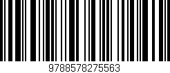 Código de barras (EAN, GTIN, SKU, ISBN): '9788578275563'