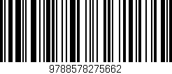 Código de barras (EAN, GTIN, SKU, ISBN): '9788578275662'