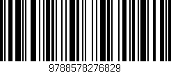 Código de barras (EAN, GTIN, SKU, ISBN): '9788578276829'