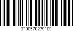 Código de barras (EAN, GTIN, SKU, ISBN): '9788578279189'