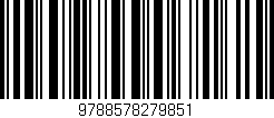 Código de barras (EAN, GTIN, SKU, ISBN): '9788578279851'