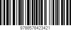Código de barras (EAN, GTIN, SKU, ISBN): '9788578423421'