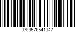 Código de barras (EAN, GTIN, SKU, ISBN): '9788578541347'